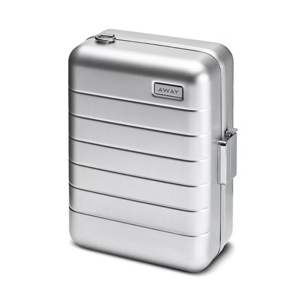 Away Aluminum Mini Suitcase - Silver